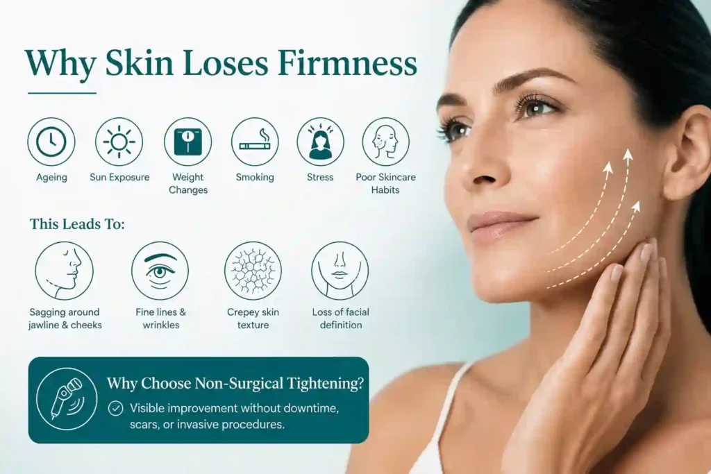 What Makes Skin Lose Firmness and Why Do People Seek Non-Surgical Tightening Kensington and Chelsea?