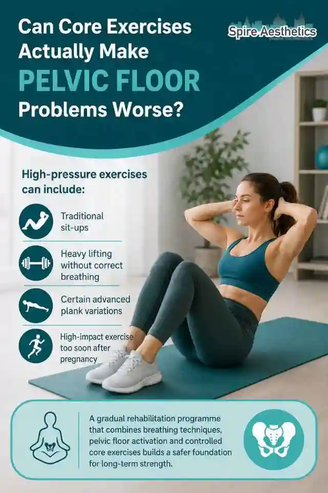 Can Strengthening Your Core Alone Actually Make Pelvic Floor Problems Worse Kensington and Chelsea?